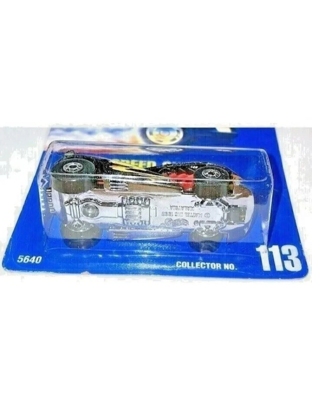Vintage Hot Wheel Die Cast 1991 Speed Shark 5640 Metal Vehicle Collector #113